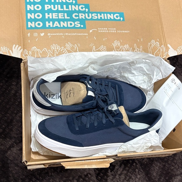 Kizik Other - Kizik Men's Navy Blue Sneakers